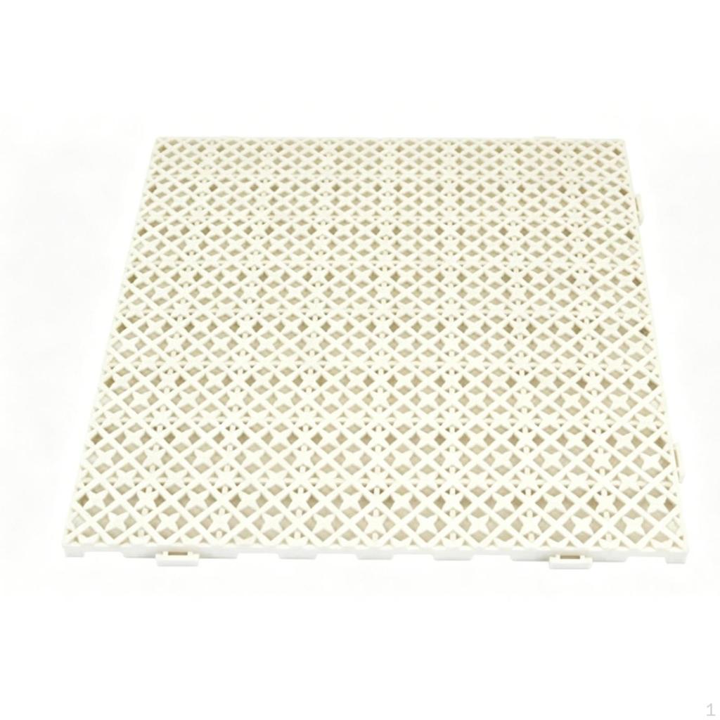 Interlocking Floor Tiles Open-Grid Mat with Drainage Holes