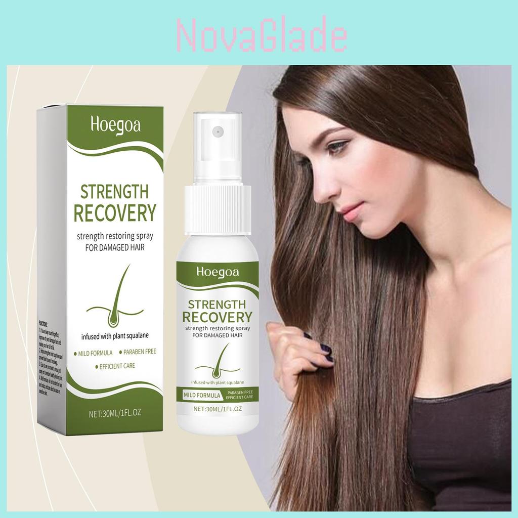 Hoegoa Nourishing Leave In Hair Repair Spray For Soft Shiny And Voluminous Hair 30ml
