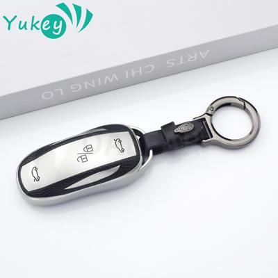 Voor Tesla Model 3 X S Y Tas Beschermer Fob Band Shell Houder TPU Auto Smart Sleutel Hoes Cover Sleutelhanger Accessoires