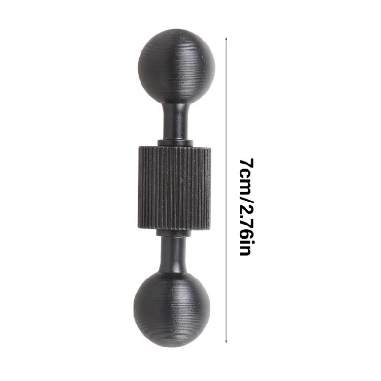 70mm Aluminum Extension Rod With Double 17mm Ball Mounts Universal Motorcycle Bracket For Phone Camera Holder Accessory