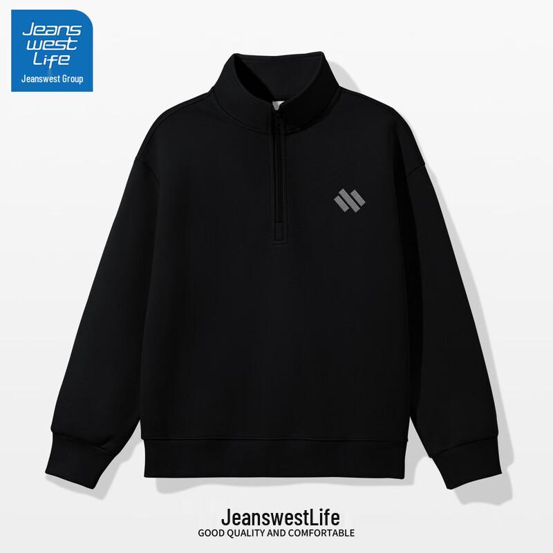 Jeanswest Life Men's Half-Zip Pullover Sweatshirt