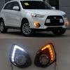 1 Set of LED Daytime Running Lights Waterproof For Mitsubishi ASX 2013 2014 2015 Models