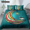 Cartoon Crescent Moon Bedding Set Twin Queen King Size Duvet Cover With Pillowcase Children Bedroom Quilt Cover Set Polyester