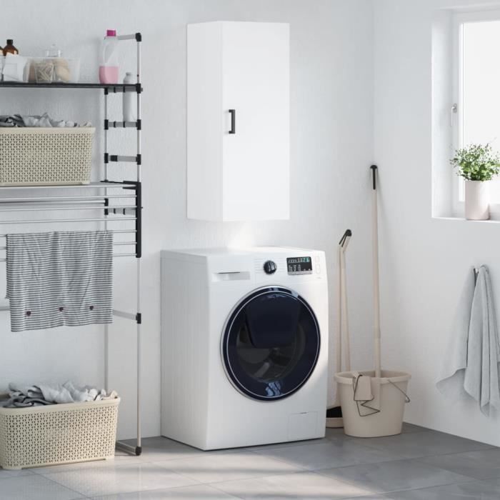VidaXL Wall Cabinet White 34.5x34x90 Cm 828852