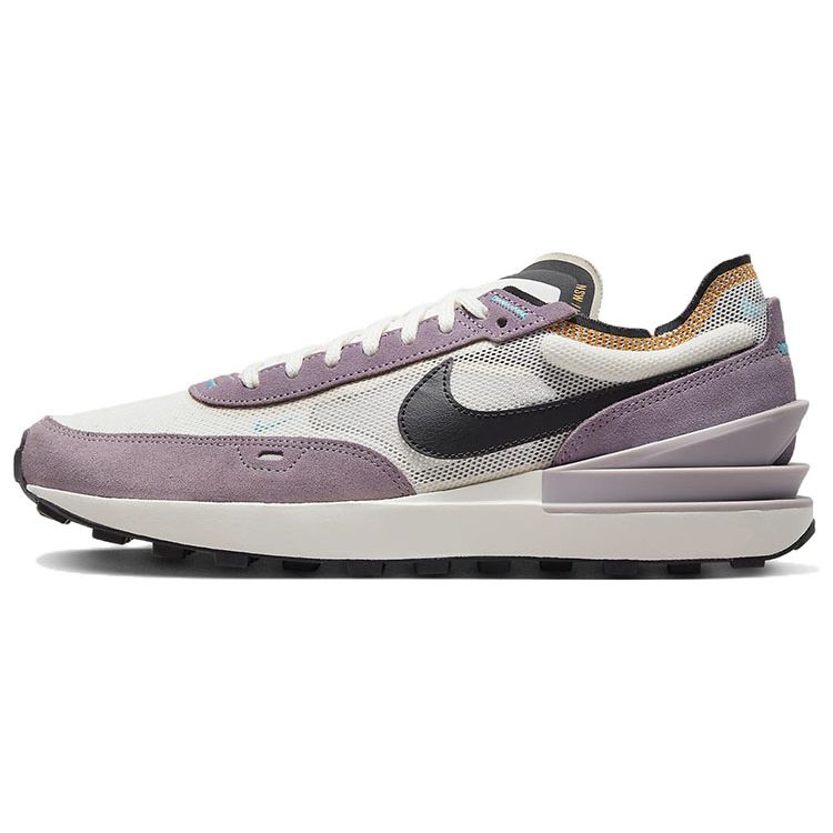 Nike Waffle One Purple Smoke Men Sneakers White Sail Alligator DX3282-133