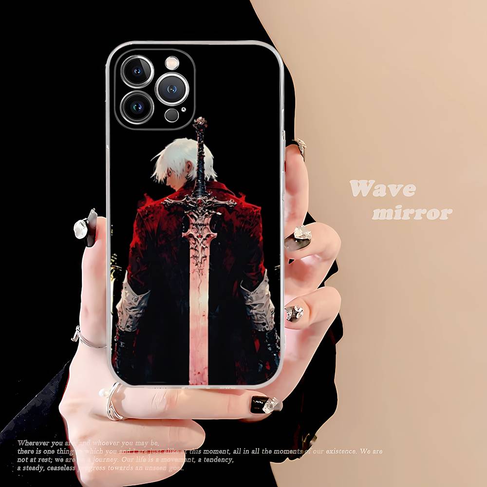 

D-Devils Action Game M-May C-Cry Чехол для телефона For IPhone 17 16 15 14 13 12 11 Pro Max Plus Мягкий чехол Персонализированный DIY iPhone 12pro max