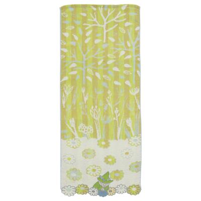 Marushin Moomin Face Field Organic Cotton with Antibacterial and Deodorizing 1405041600 Towel, Greetings, Treatment,