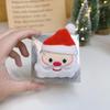 Cartoon Coral Fleece Hanging Hand Towel - Absorbent Christmas Gift for Kitchen & Bathroom