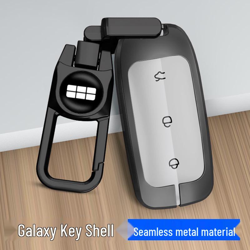 Kvalitní kožené pouzdro na klíče z legované kůže pro Geely Galaxy L7 - Unisex design