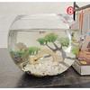 Small Japanese Fish Tank Decorations Set(Without Fish Tank), Suitable for Aquariums up to 5gallon or Fish Bowl, Include Small Decorations Artificial