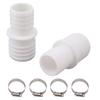 32mm Hose Coupling Pool Hose Adapter with Hose Clamp Hose Adapter Replacement for Pangea Tech