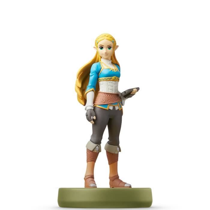 Figurine amiibo - zelda (breath of the wild) • collection the legend of zelda