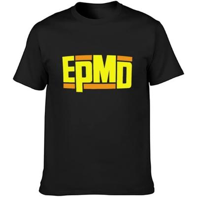 EPMD Logo Hip Hop Ronde Hals 100% Katoen Korte Mouw Unisex T-shirt
