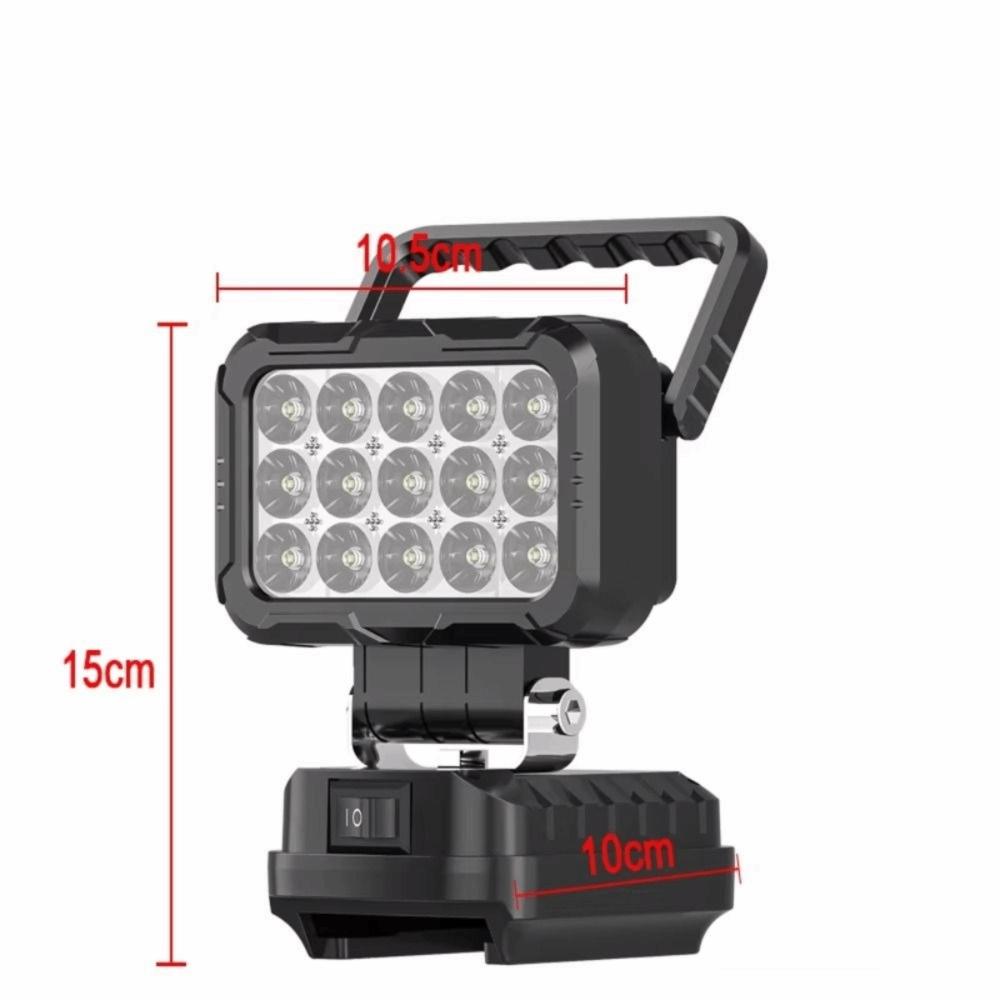 15 Beads LED Working Light Portable LED Spotlight New LED Working Lamp  Camping