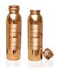 Pure Copper Water Bottle Set - 2 Bottles