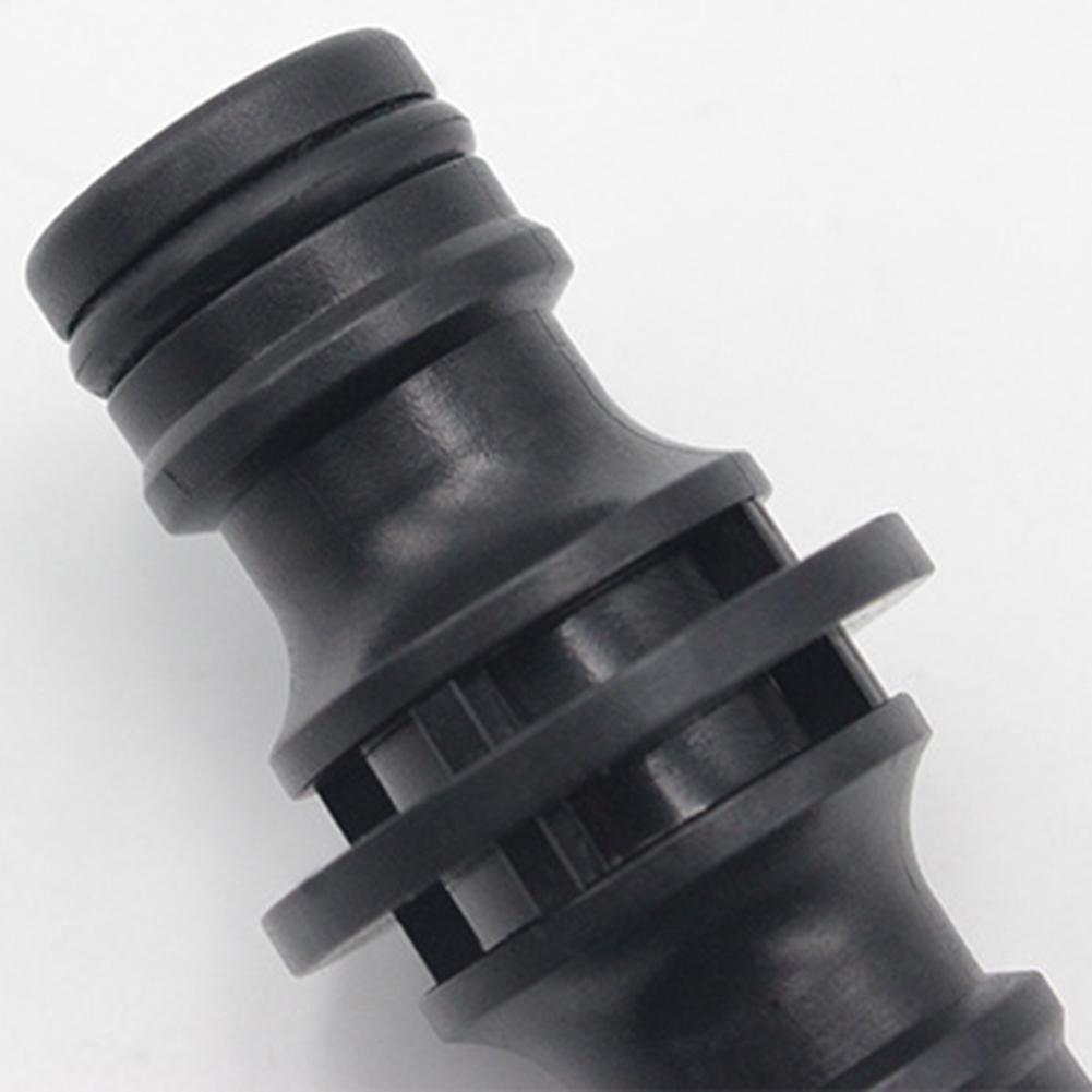 Connector Hose Watering 1/2\" Hose Connections 2 Way Black
