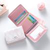 Women Short Wallet Pu Leather Simple Multi-Card Slot Coin Purses Student Cute Triple Fold Wallet High Quality Student Wallet