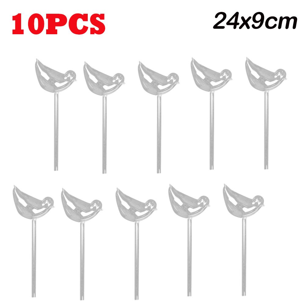 15-3PCS Automatic Plant Watering Bulb PVC Transparent Waterer Self Watering Bulbs Home Garden Plant Dropper Drip Irrigation