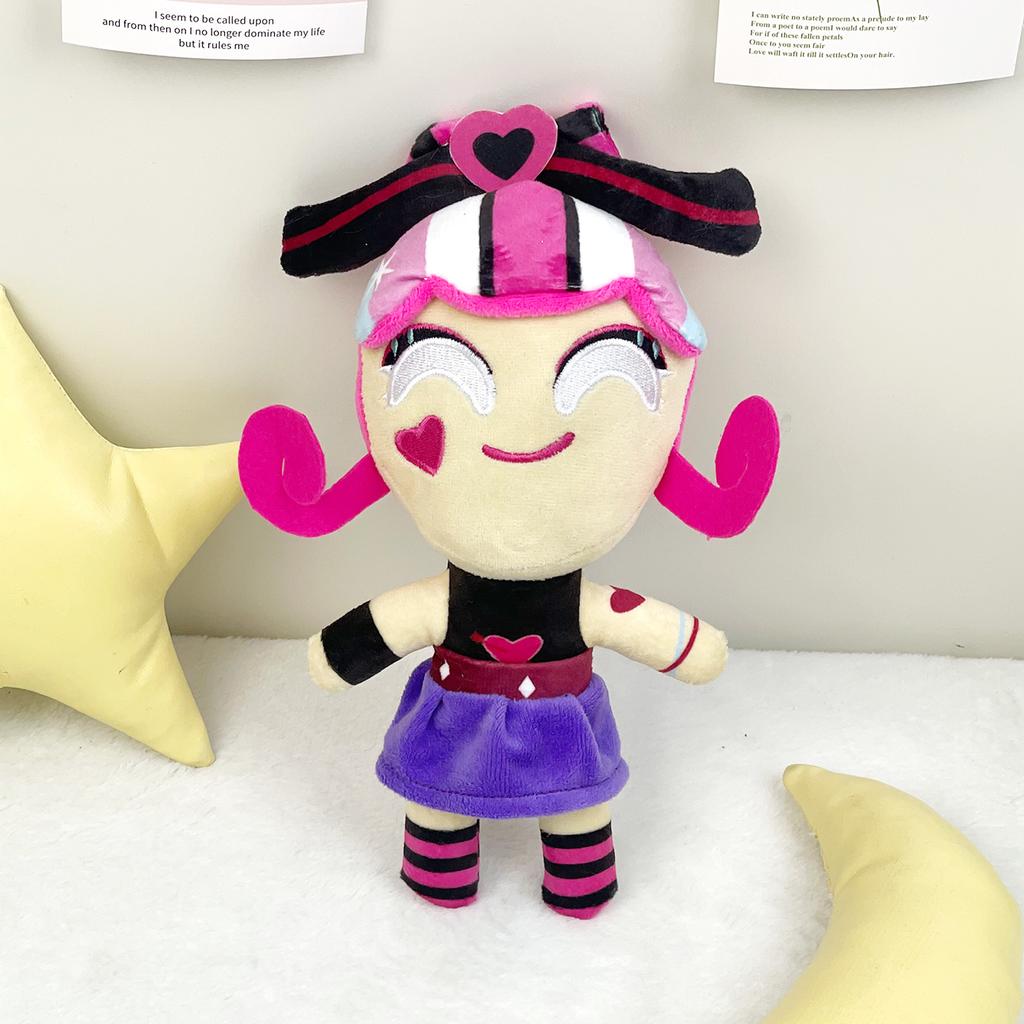 Shadow Milk Cookie Cookie Kingdom Plush Toy Anime Merch Soft Cute Stuffed Animal Hugging Pillow Kids Gift 20cm