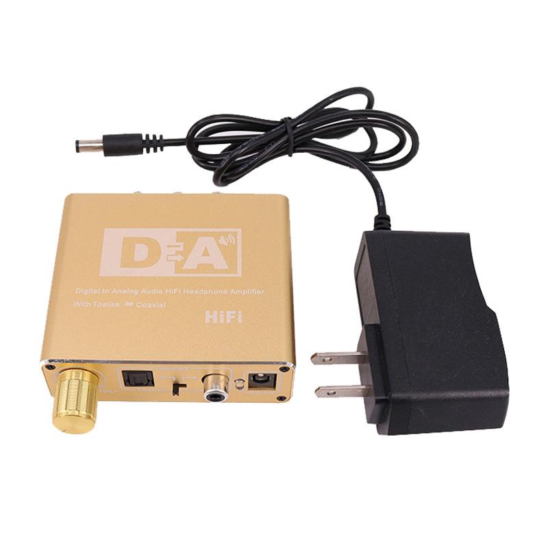 1080p Digital to Analog Audio Converter with Adjustable Volume