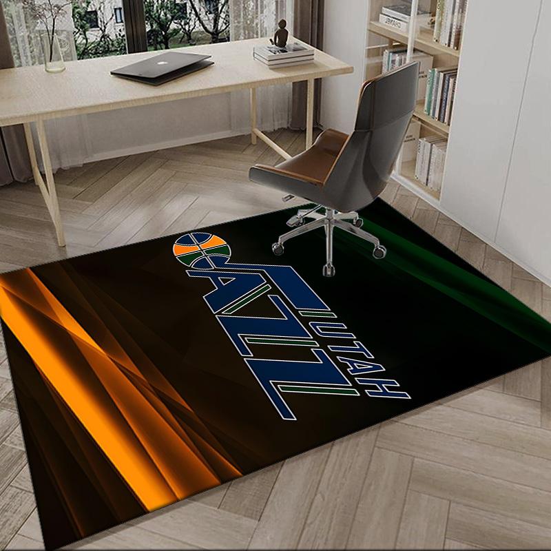 Jazz Basketball Team  Carpet, Kitchen Rugs, Yoga Mat, Non-Slip Mats, Rug for Bathroom, Living Room bedroom, Camping Rugs Christmas Gift