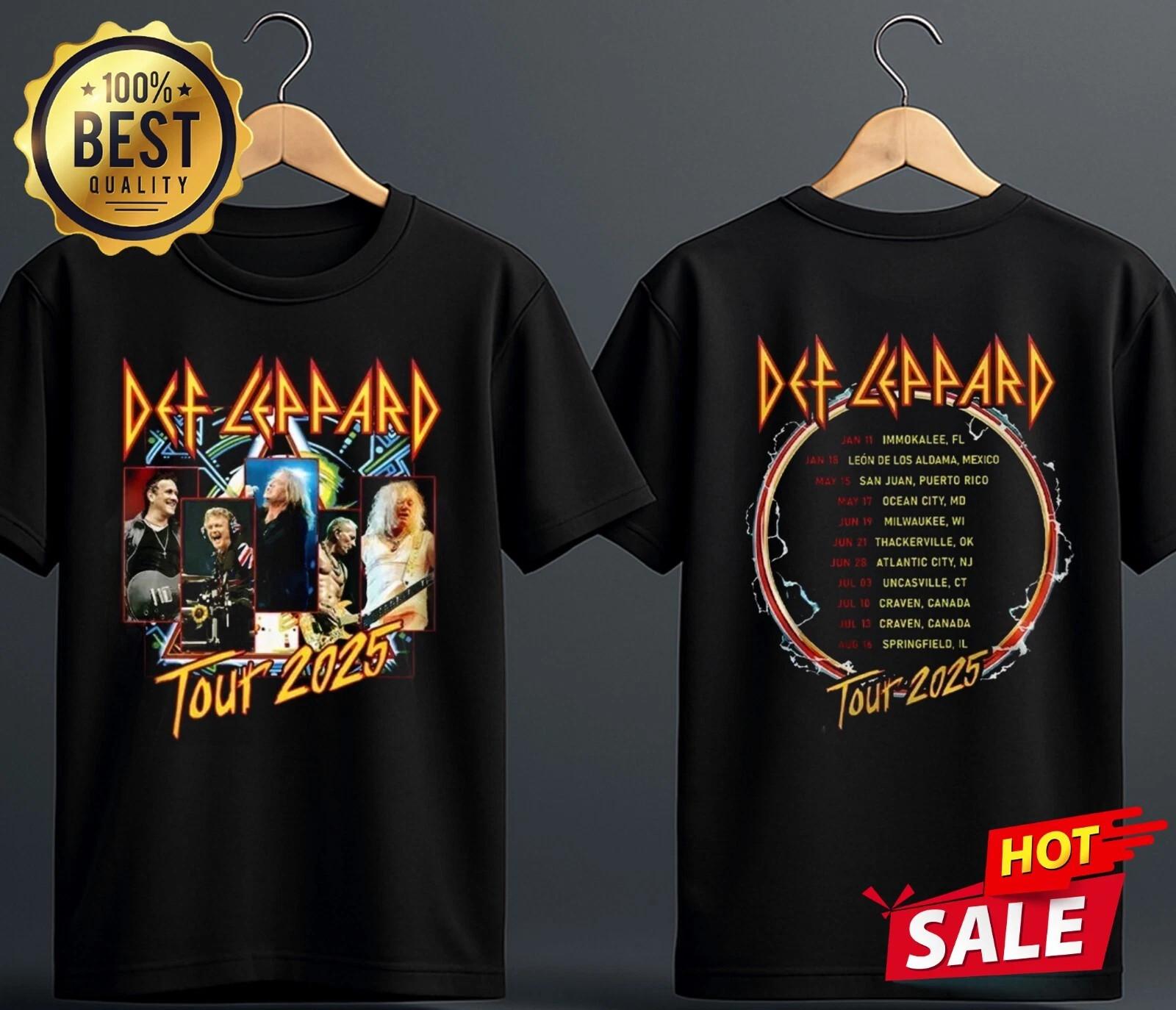 Футболка Def Leppard Тур 2026 Двусторонняя XXXL