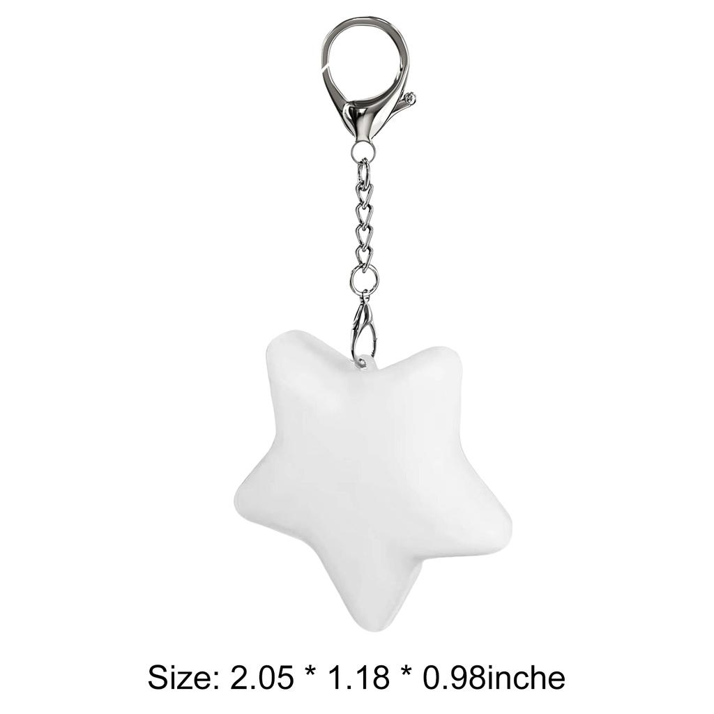 Portable Handbag Light Creative Creative Purse Accessories Rechargeable Keychain Cute Heart Keychain Light For Camping