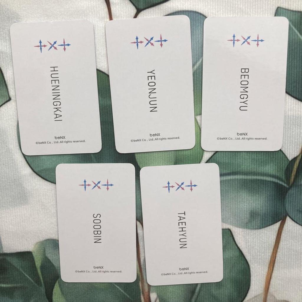 [USED] TXTFC Weverse Bonus Magic Hourweply All Trading Card Set