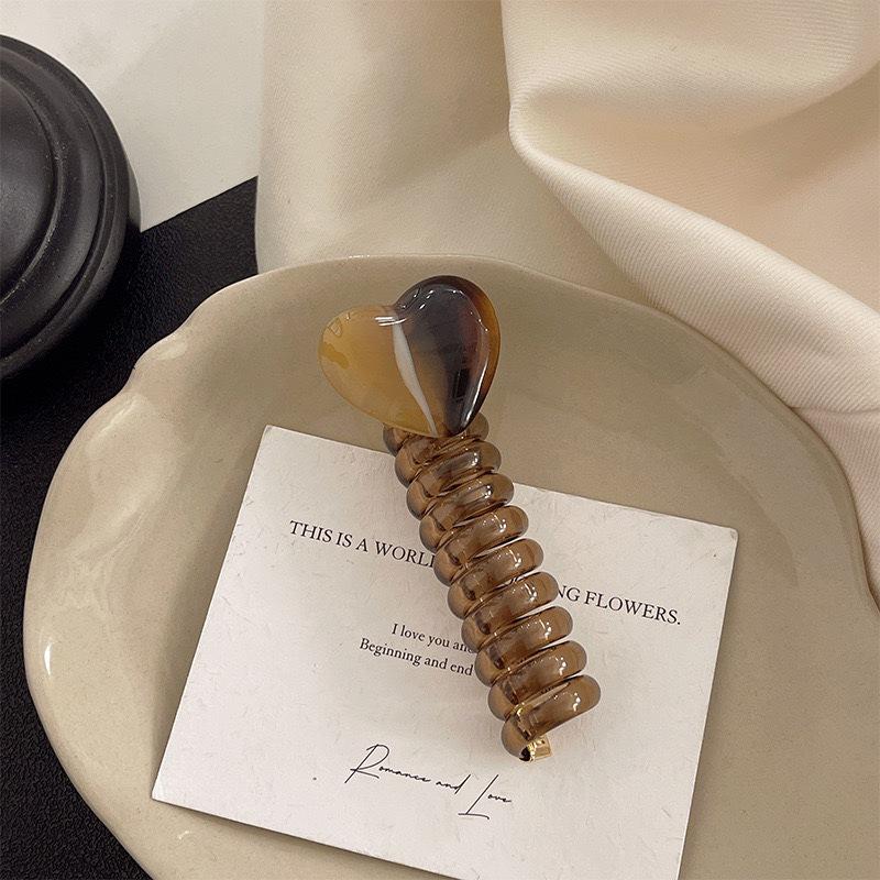 

2025 Новая высококлассная резинка для волос в японском стиле «Сердце-пузырь» для женщин