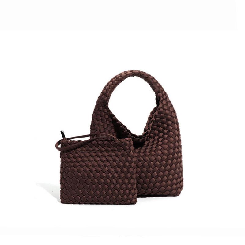 

Сумка-корзина для овощей ручной работы, сумка для матери и ребенка в стиле ретро, модная и повседневная женская сумка через плечо на одно плечо