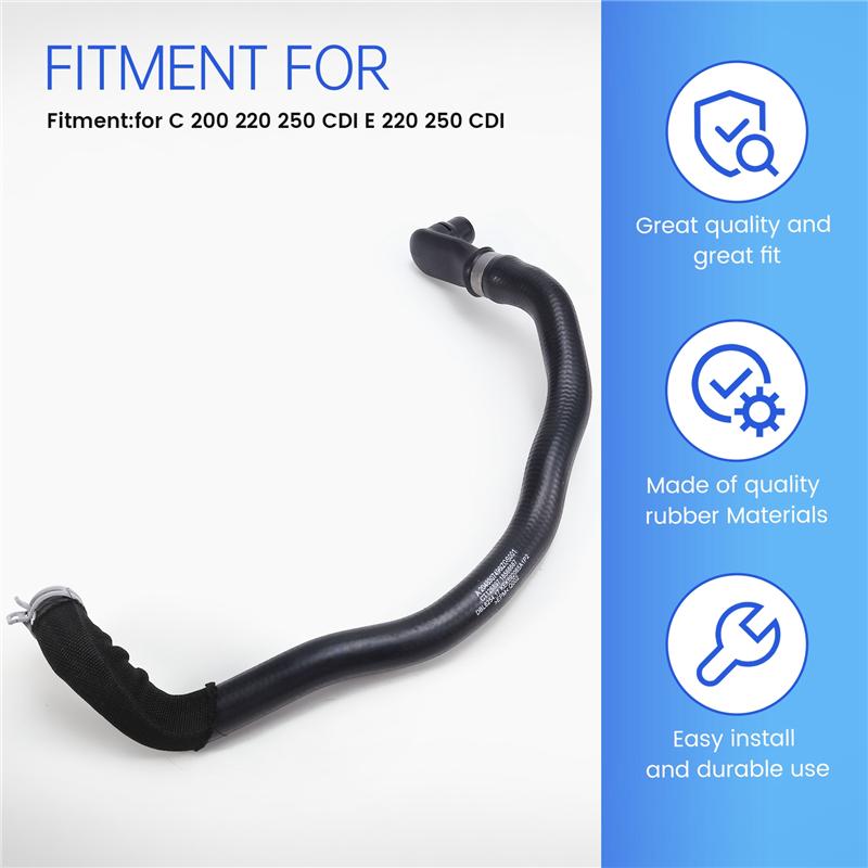Radiator Water Pipe 2048307496 204 830 74 96 A2048307496 For  C 200 220 250 CDI E 220 250 CDI