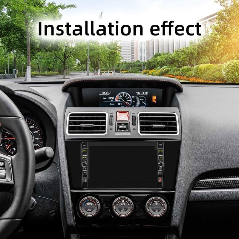 8Inch Car Touch Screen Wireless Carplay Android Auto Car Portable Radio Bluetooth MP5 FM Receiver The Host-ABNE
