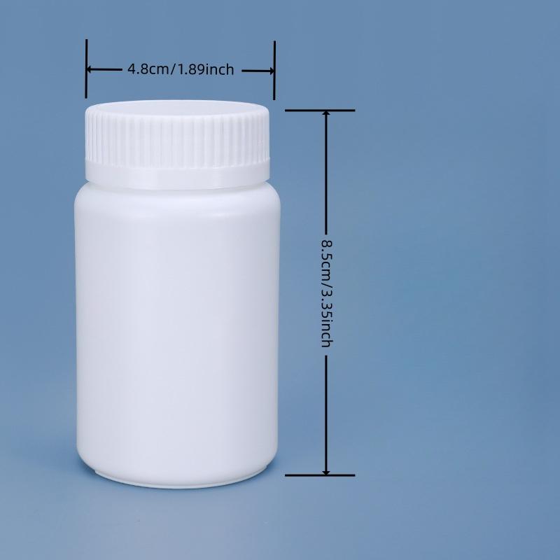 2PCS Water Cedar Plastic Solid Bottle Sample Container Medical Packaging Sealed Pill Bottle