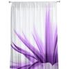 Flowers Purple Petals Beautiful Tulle Curtains For Living Room Sheer Curtain Bedroom Voile Decorative Window Treatments