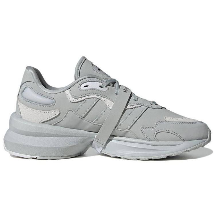 Adidas Originals Zentic Two-Layer Cowhide Synthetic Suede Comfortable Daily Wear Durable Low-Top Lifestyle Shoes Women sneaker Gray GY4129