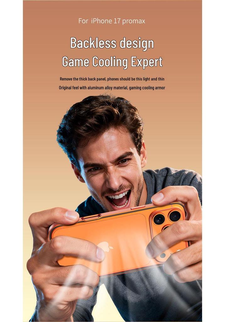iPhone 16 Pro Max & 15 Plus Aluminum Alloy Metal Frame Case