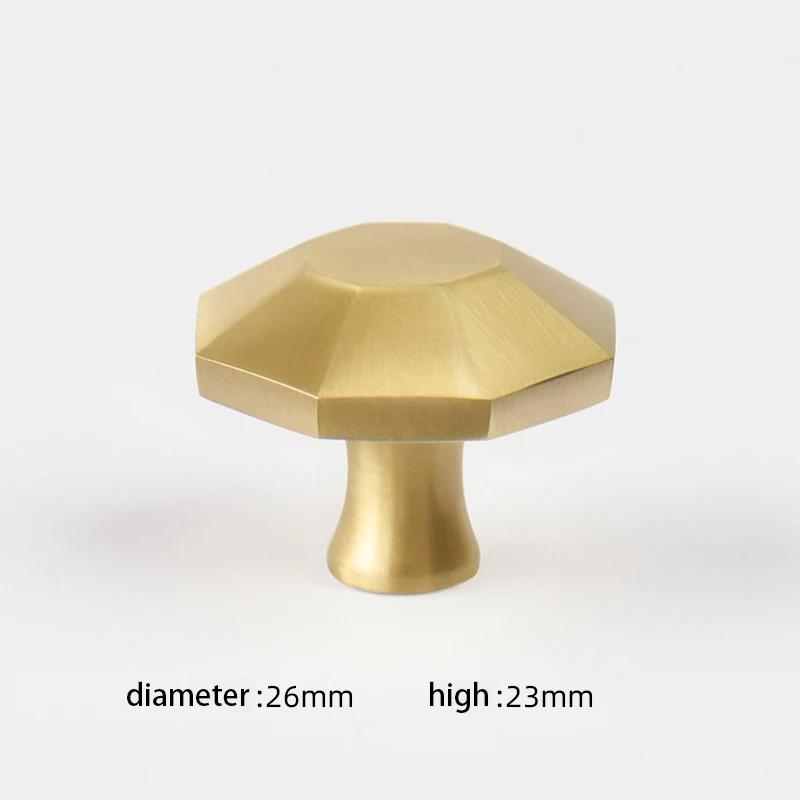 Round Brass Dresser Knobs Drawer Handle Cabinet Door Handle Antique Antique Kitchen furniture Hardware Knob Kitchen  Handles