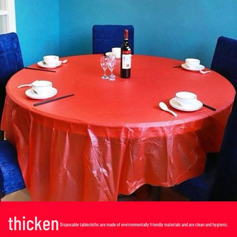 Disposable Plastic Tablecloth