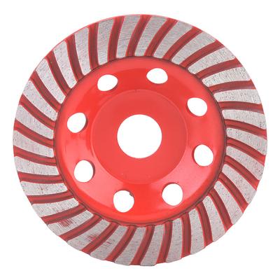Segment-Schleifscheibe Tasse Schneidscheibe Hohe Qualität Beton Marmor Stark Effizient 125 Mm Rot
