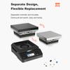 Constant Temperature Heating Platform 50*50mm Enlarged Heating Area Built in Cooling Fan 160*80 LCD Display Segmented