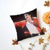 Michael Jackson Kissenbezug Waschbar Leinen Kissenbezug Weich für Tägliches Sofa Bett Wohnzimmer Dekoration