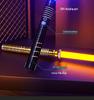 Interactive Color-Changing Light-Up Metal Laser Sword Toy for Performances
