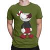 Cuphead Red Poster Graphic 100 Cotton TShirt Cuphead Tops Tees For Unisex