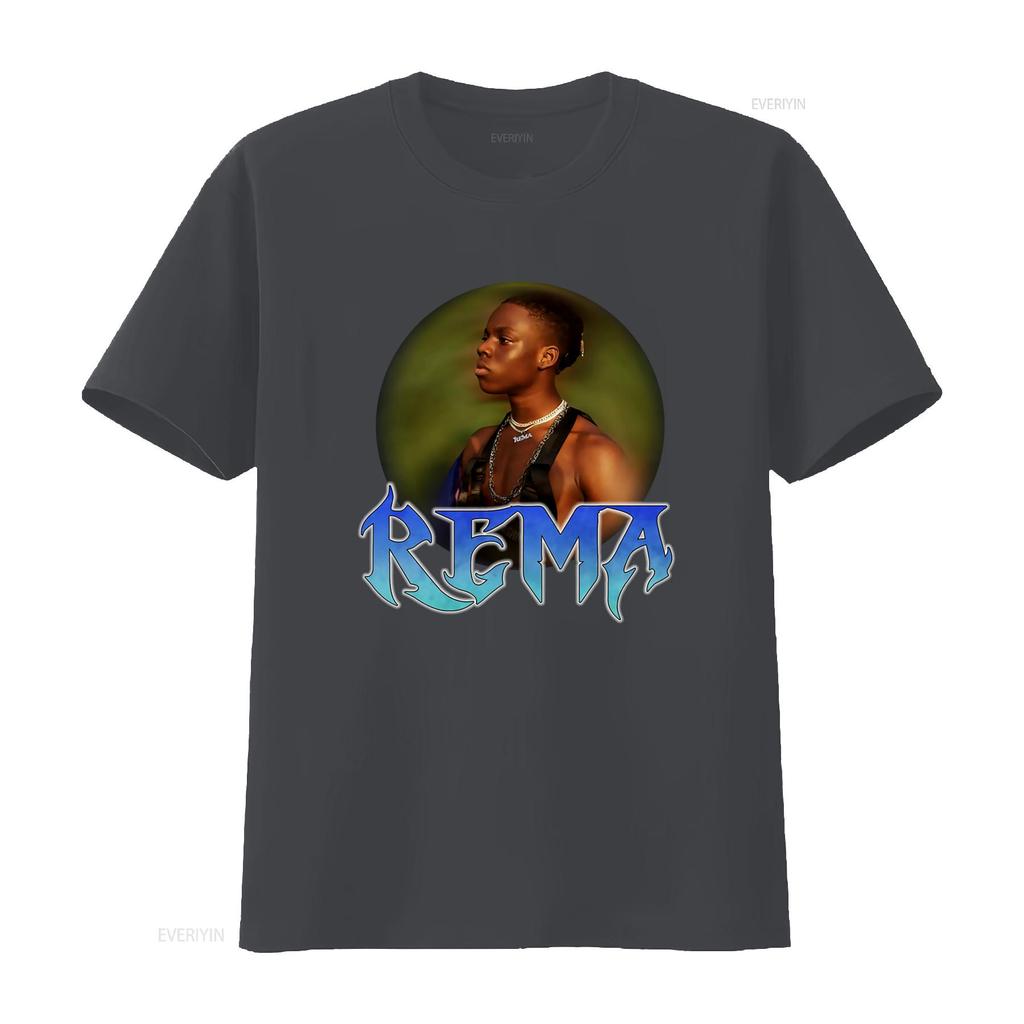 Rema Rap Music Inspired T Shirt For Friends Available In All Sizes S 4xl Vintage Breathable Homme Slightly Fashion