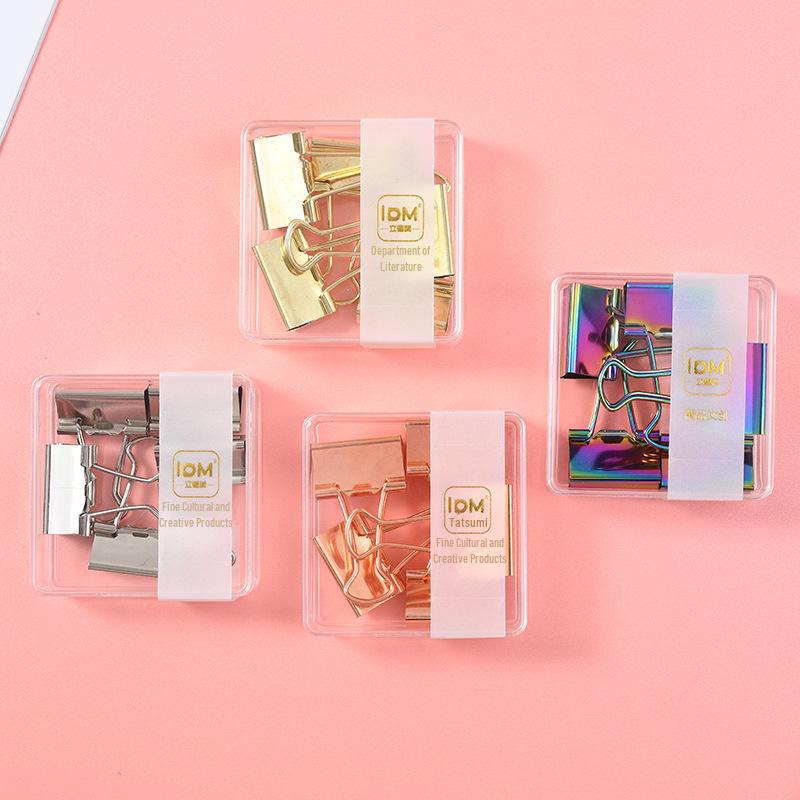 Set piuneză auriu roz și agrafe cu coadă lungă - Combinație Creative Office