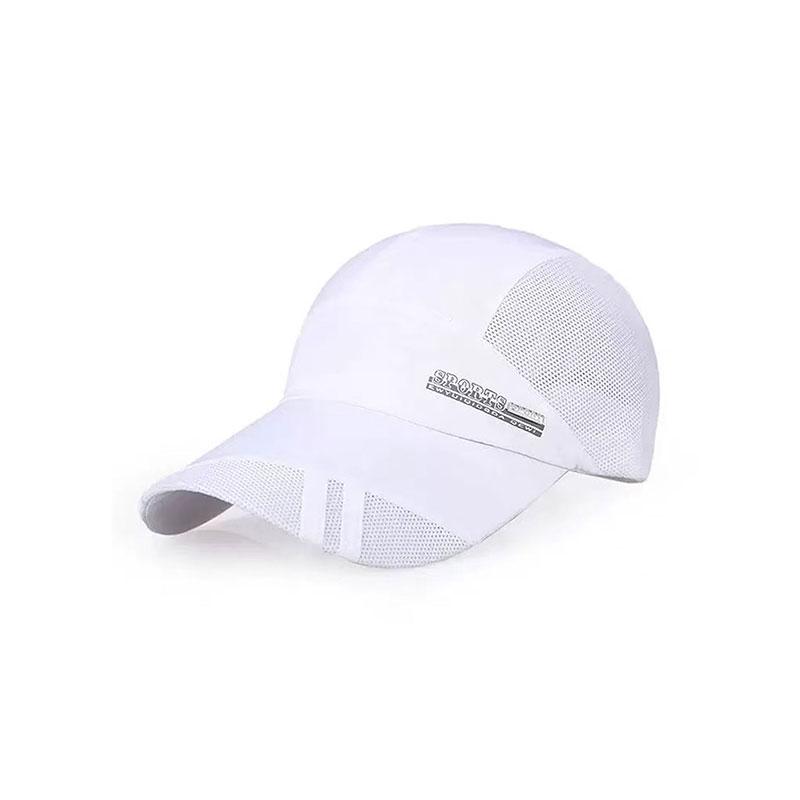 Atmungsaktive Netz-Sommerhut, Schnelltrocknende Outdoor-Sport-Sonnenblende Und Sonnenschutz-Baseballkappe