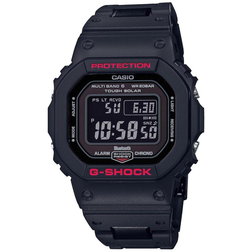 Orologio da polso Casio G-Shock Bluetooth Radio Solare GW-B5600HR-1JF Uomo Nero