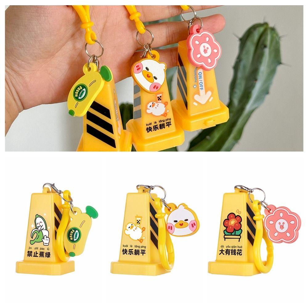 

Светодиодные дорожные конусы светящийся брелок ABS маленький дорожный конус светящийся брелок женский леди девушка C