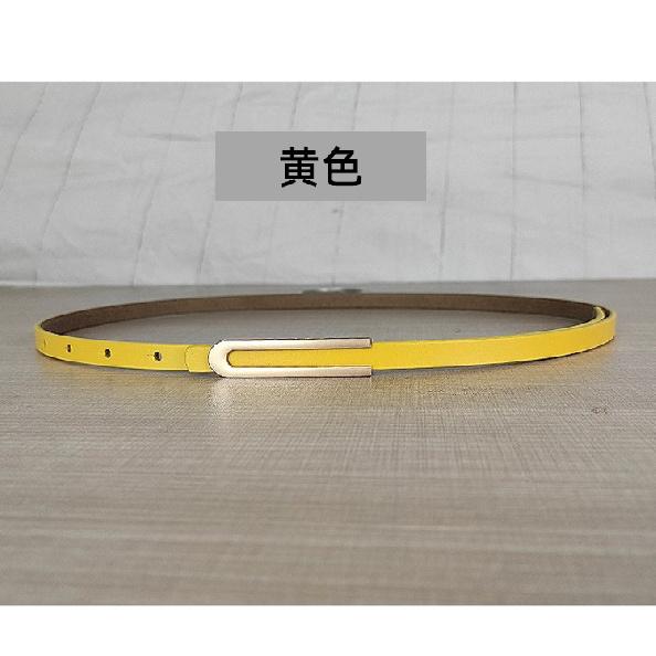 Vier Jahreszeiten Verfügbar Neuer Feiner Leder Damen Gürtel Schlicht Und Vielseitig Eleganter Ledergürtel Zu Kleid Und Rock Damenstil