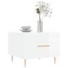 VidaXL Coffee Tables 2 Pcs Glossy White 50x50x40cm Engineered Wood 829369